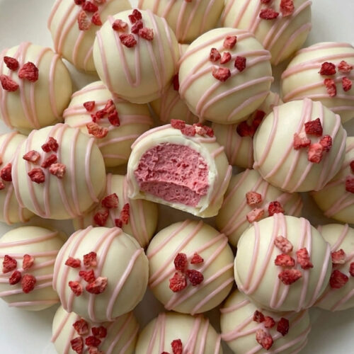 Better Than Candy Store Strawberry Truffles!