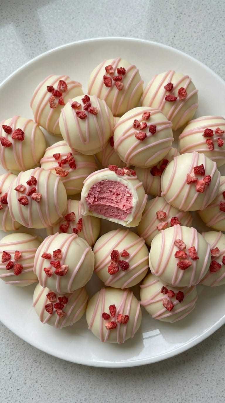 Better Than Candy Store Strawberry Truffles!