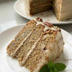 Easy Banana Cake with Brown Butter Frosting (So Good!)
