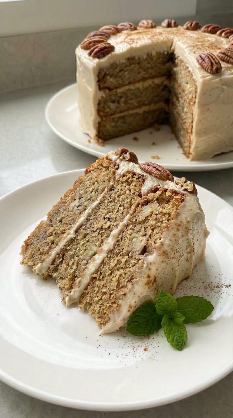 Easy Banana Cake with Brown Butter Frosting (So Good!)