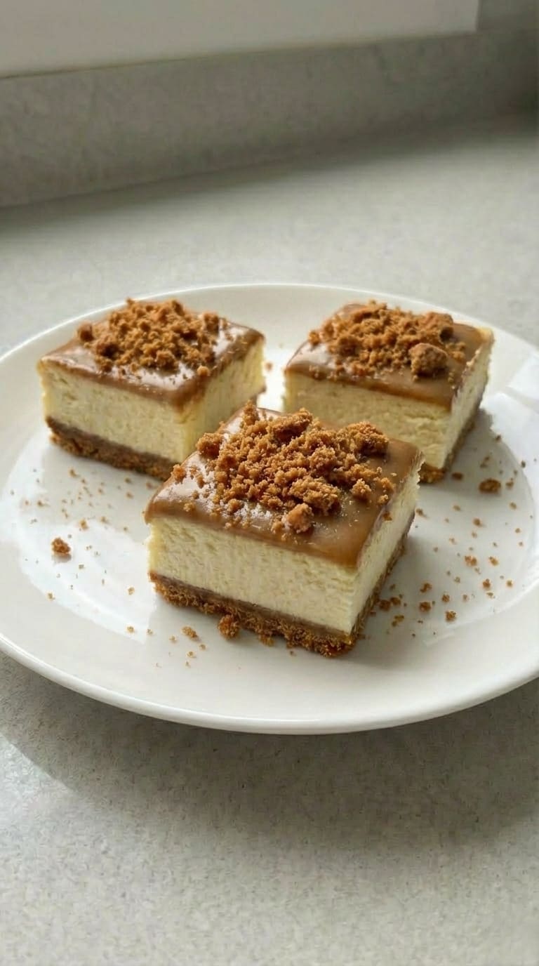 Creamy Biscoff Cheesecake Bars Perfect for Any Occasion