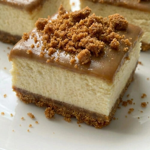 Creamy Biscoff Cheesecake Bars Perfect for Any Occasion