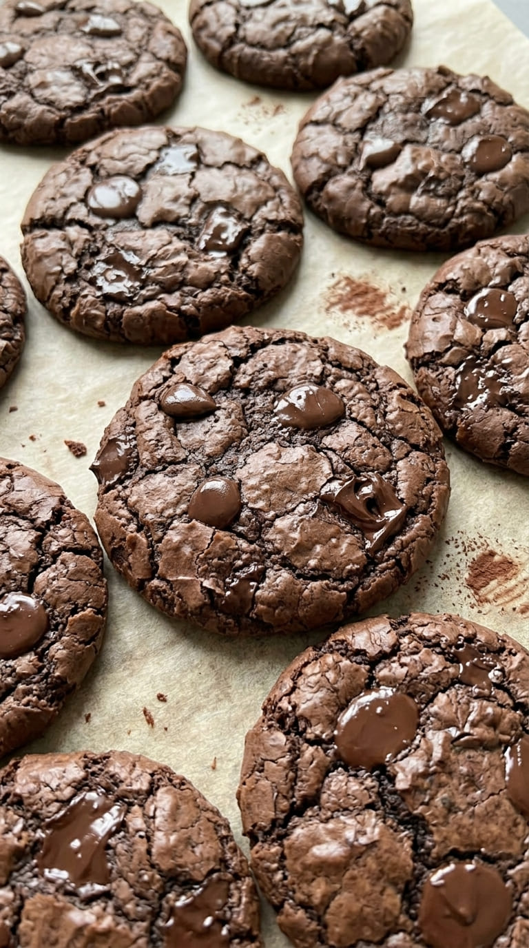 Easy Brownie Cookies – Fudgy, Chewy & Irresistible