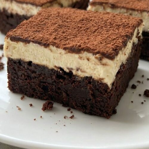 Easy Brownie Tiramisu – Rich, Creamy & Irresistible Dessert