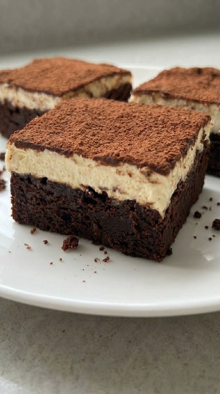 Easy Brownie Tiramisu – Rich, Creamy & Irresistible Dessert
