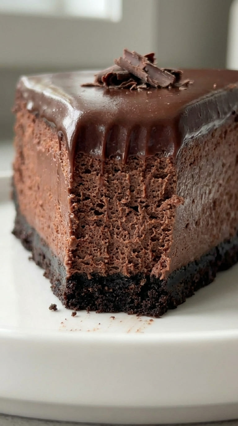 The Best Chocolate Cheesecake, Rich & Ultra Creamy