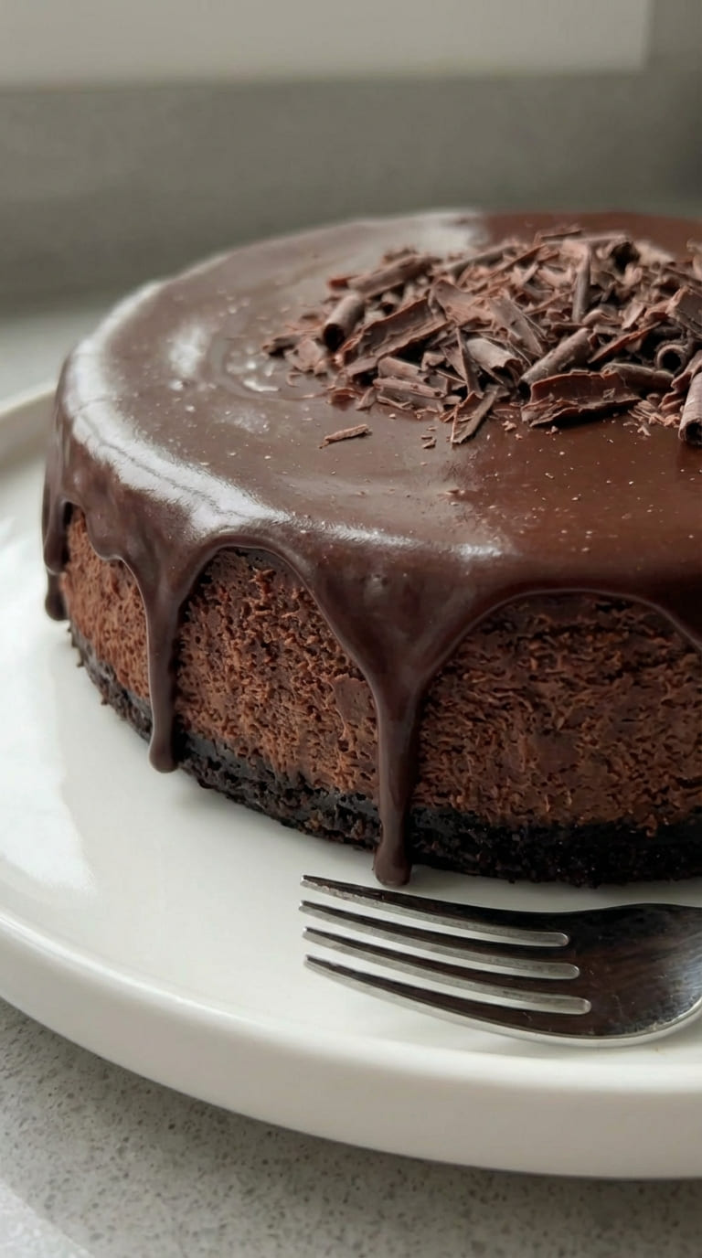 The Best Chocolate Cheesecake, Rich & Ultra Creamy