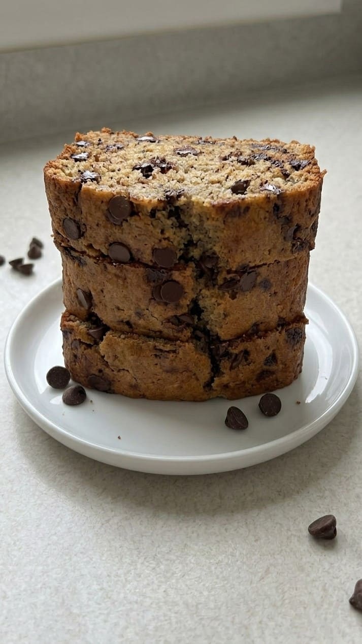 Moist Chocolate Chip Banana Bread Recipe Perfect for Breakfast or Dessert