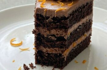 Chocolate Orange Cake – Rich, Zesty & Irresistible