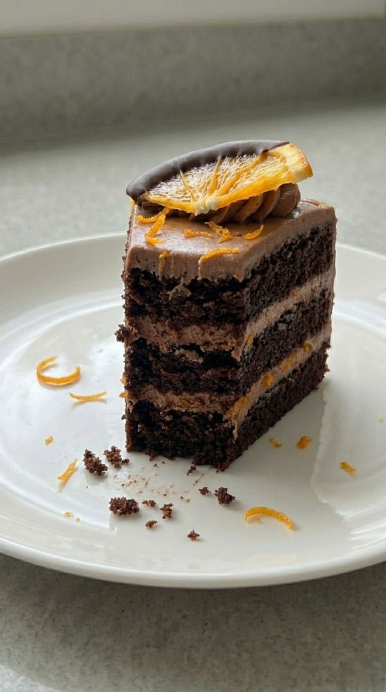 Chocolate Orange Cake – Rich, Zesty & Irresistible