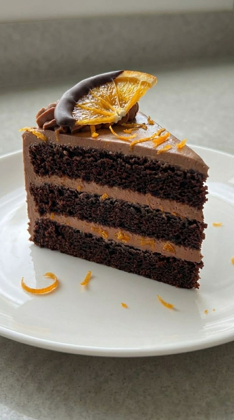 Chocolate Orange Cake – Rich, Zesty & Irresistible