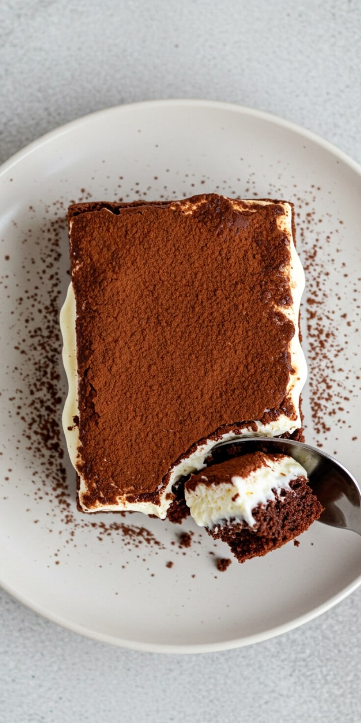 Tiramisu Brownie is the ultimate dessert mashup—rich, fudgy brownies layered with creamy mascarpone filling and a bold espresso kick. It combines the indulgence of classic brownies with the elegance of traditional tiramisu for a treat that’s decadent, flavorful, and unforgettable.