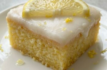 Easy Lemon Brownies with a Perfect Lemon Glaze