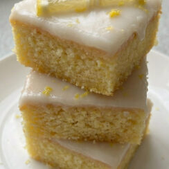 Easy Lemon Brownies with a Perfect Lemon Glaze