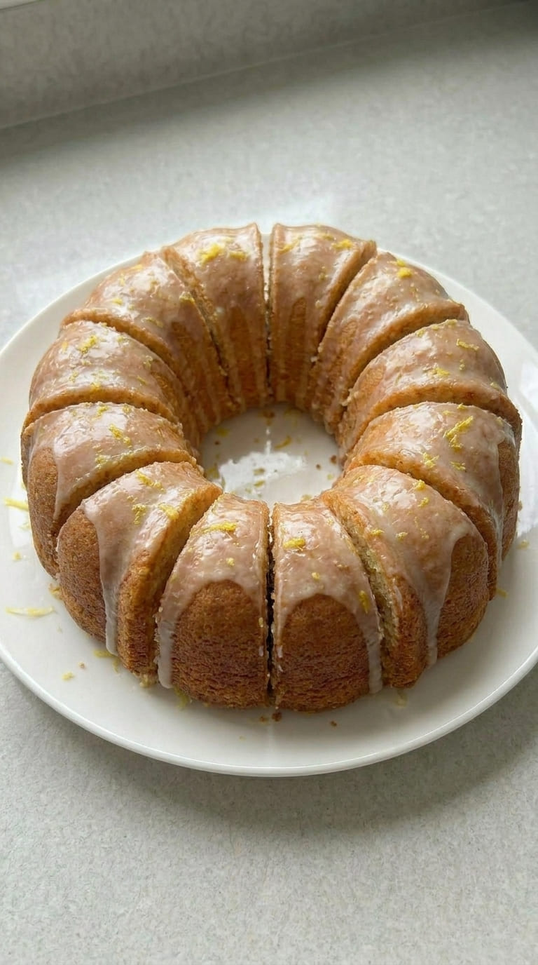Moist Lemon Bundt Cake Recipe Perfect for Spring and Summer