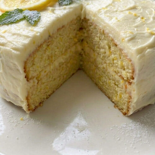 Easy Lemon Cake Recipe (Perfect for Spring!)