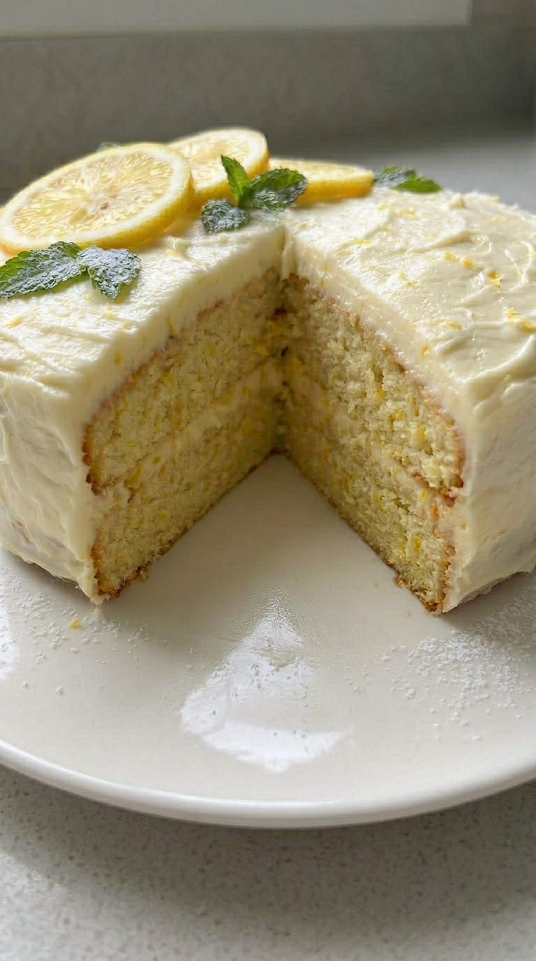 Easy Lemon Cake Recipe (Perfect for Spring!)