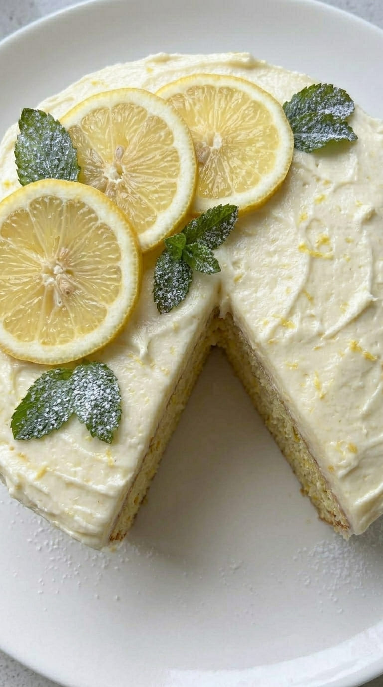 Easy Lemon Cake Recipe (Perfect for Spring!)