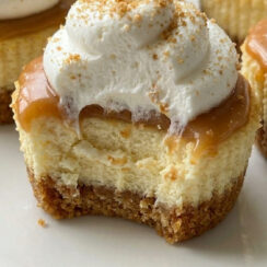 Easy Mini Caramel Cheesecakes Recipe for Parties and Holidays