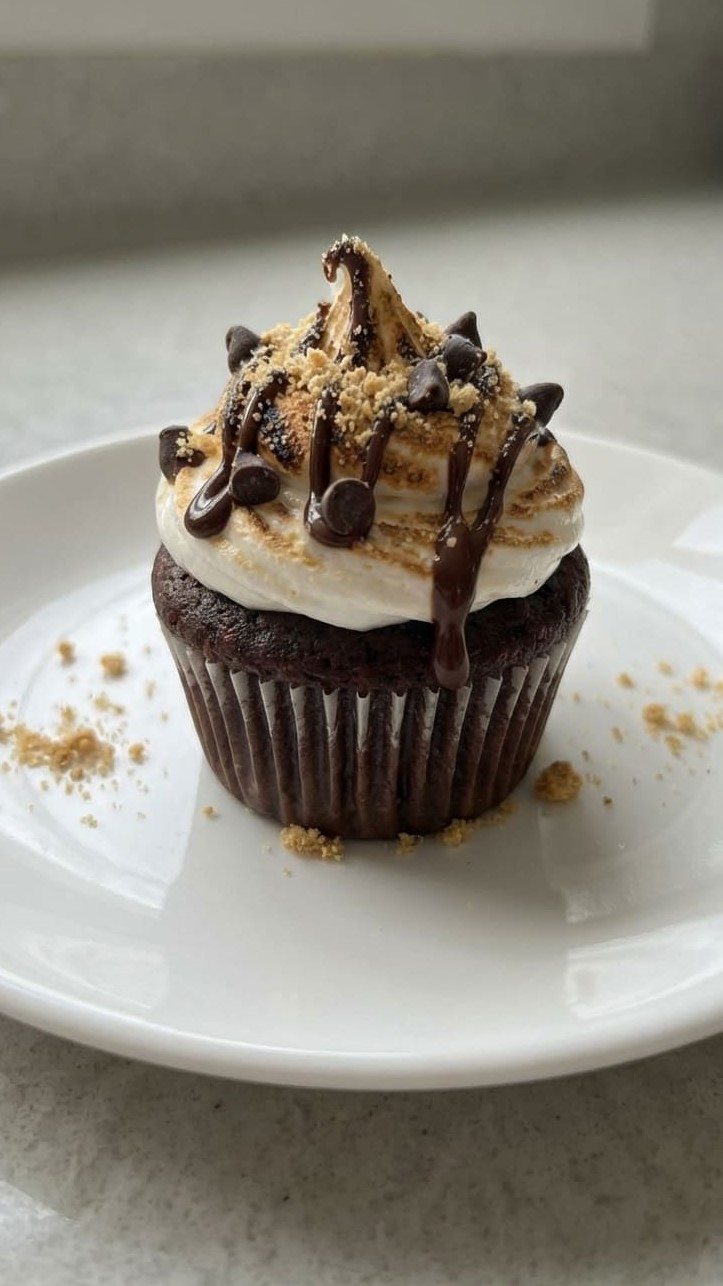 Easy S’mores Cupcakes – Gooey, Chocolatey & Irresistible