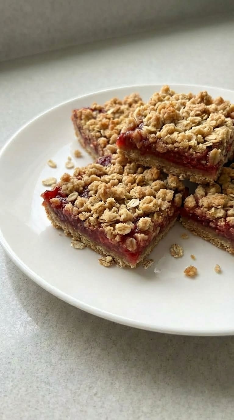 Best Strawberry Oatmeal Crumble Bars – Sweet & Simple