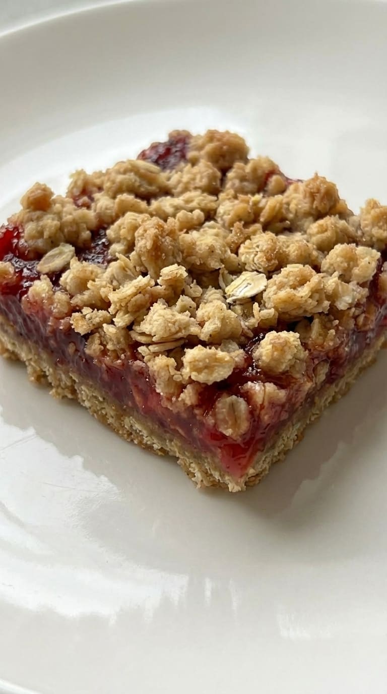 Best Strawberry Oatmeal Crumble Bars – Sweet & Simple
