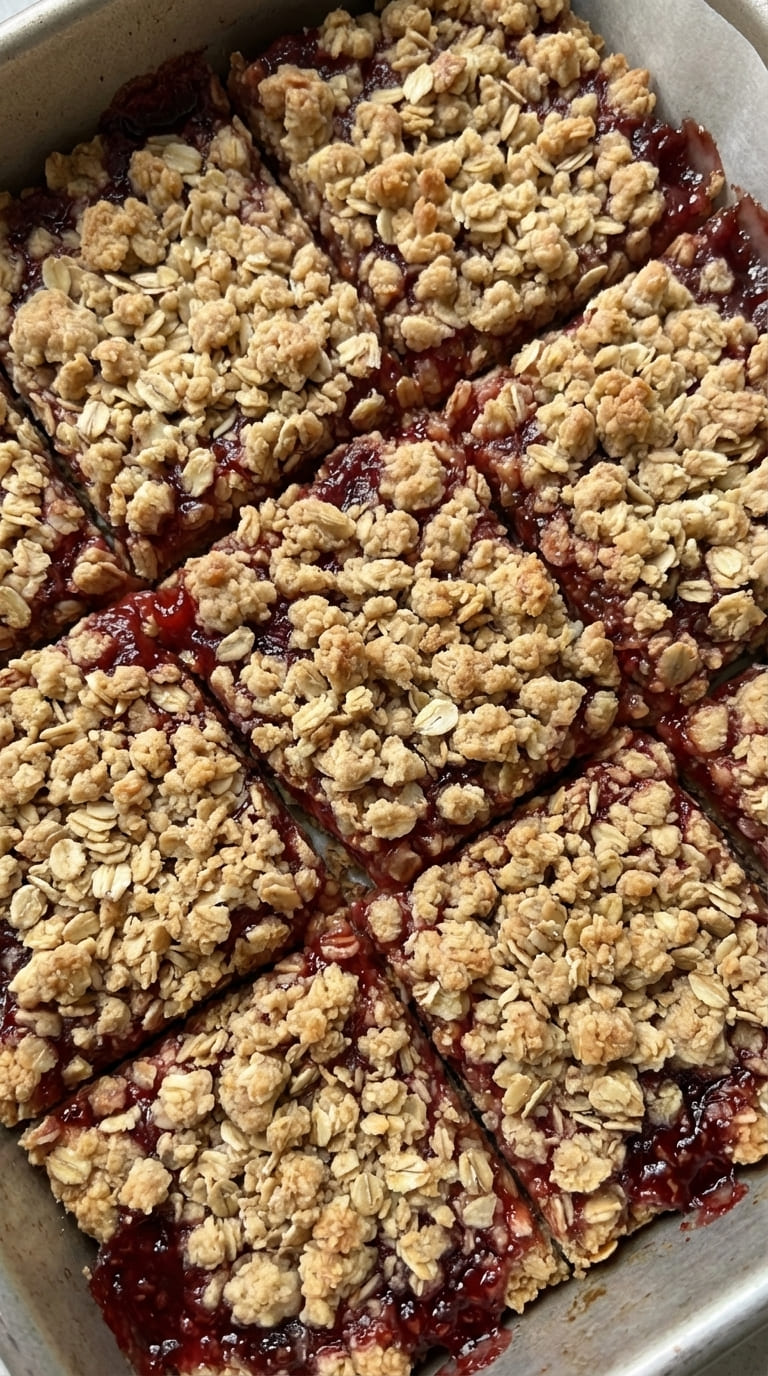 Best Strawberry Oatmeal Crumble Bars – Sweet & Simple