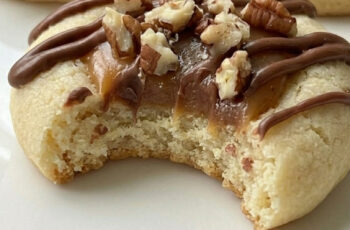 Homemade Twix Thumbprint Cookies – Perfect Holiday Treat