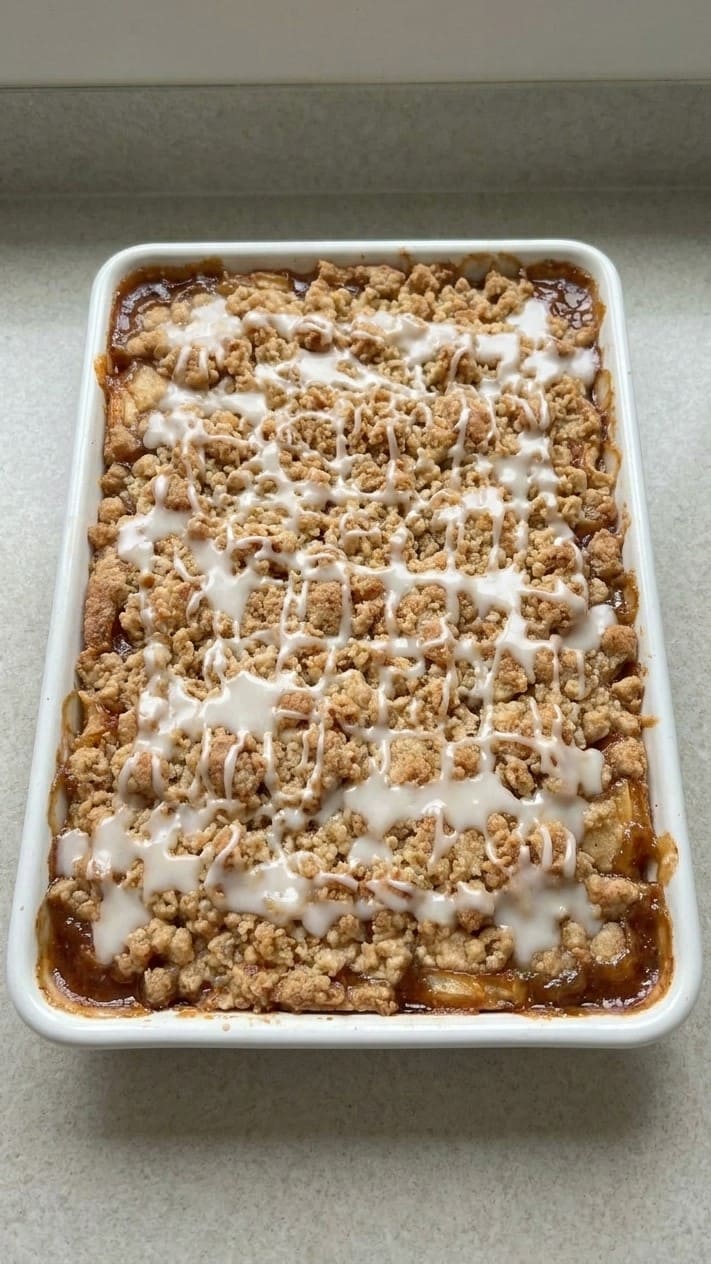 Easy Apple Crumb Pie with Perfect Crunchy Topping