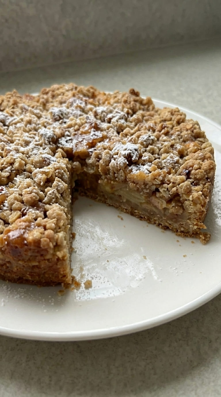 Moist Apple Crumble Cake Recipe Perfect for Fall Baking
