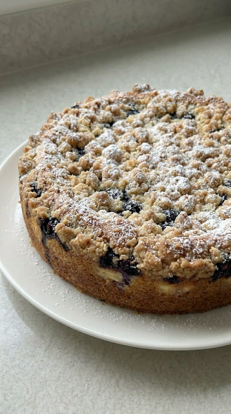 Moist Blueberry Coffee Cake Recipe Perfect for Breakfast or Brunch