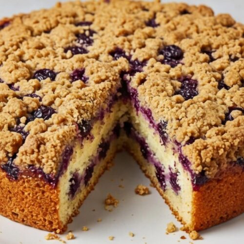 Best Blueberry Cream Cheese Coffee Cake (So Moist & Delicious!)