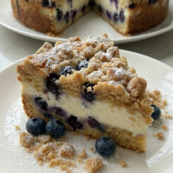 Moist Blueberry Coffee Cake Recipe Perfect for Breakfast or Brunch