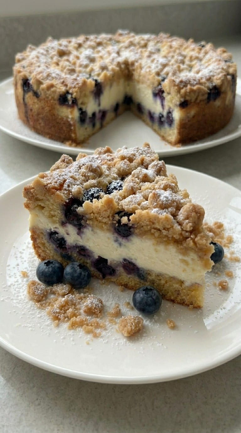 Moist Blueberry Coffee Cake Recipe Perfect for Breakfast or Brunch