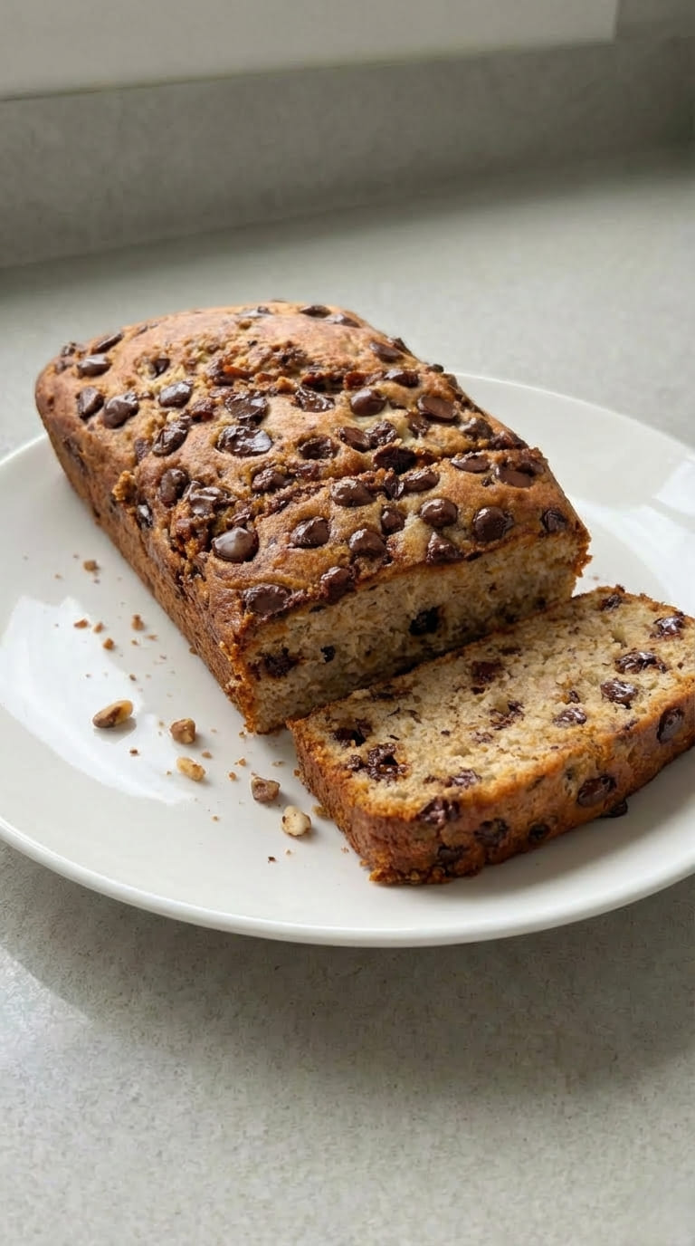 Brown Butter Chocolate Chip Banana Bread