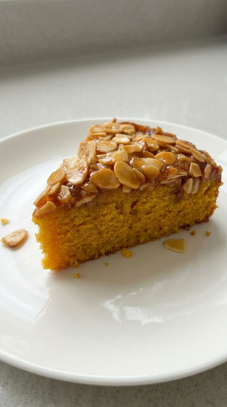 Caramel Almond Cake Recipe – Moist, Rich & Delicious