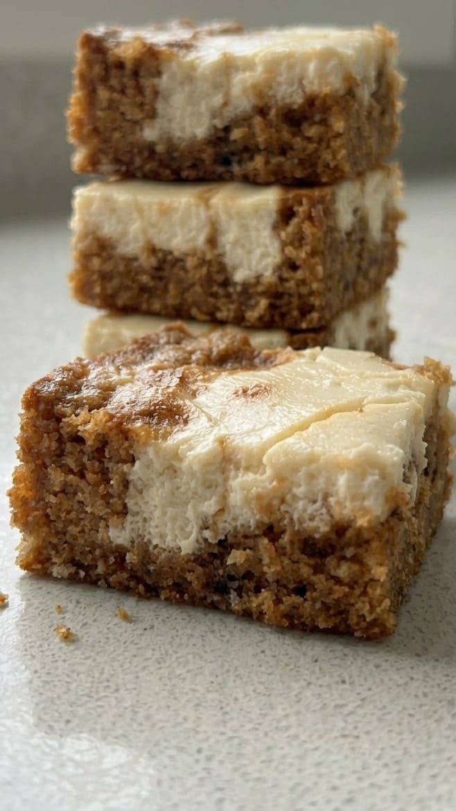 Best Carrot Cake Cheesecake Bars – Two Desserts in One