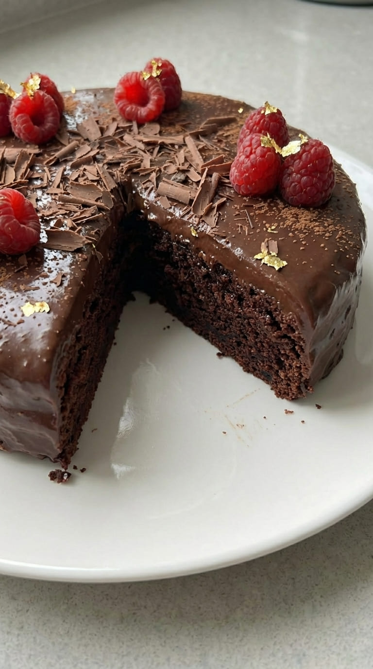 Best Chocolate Cake with Ganache – Soft, Fudgy & Chocolatey