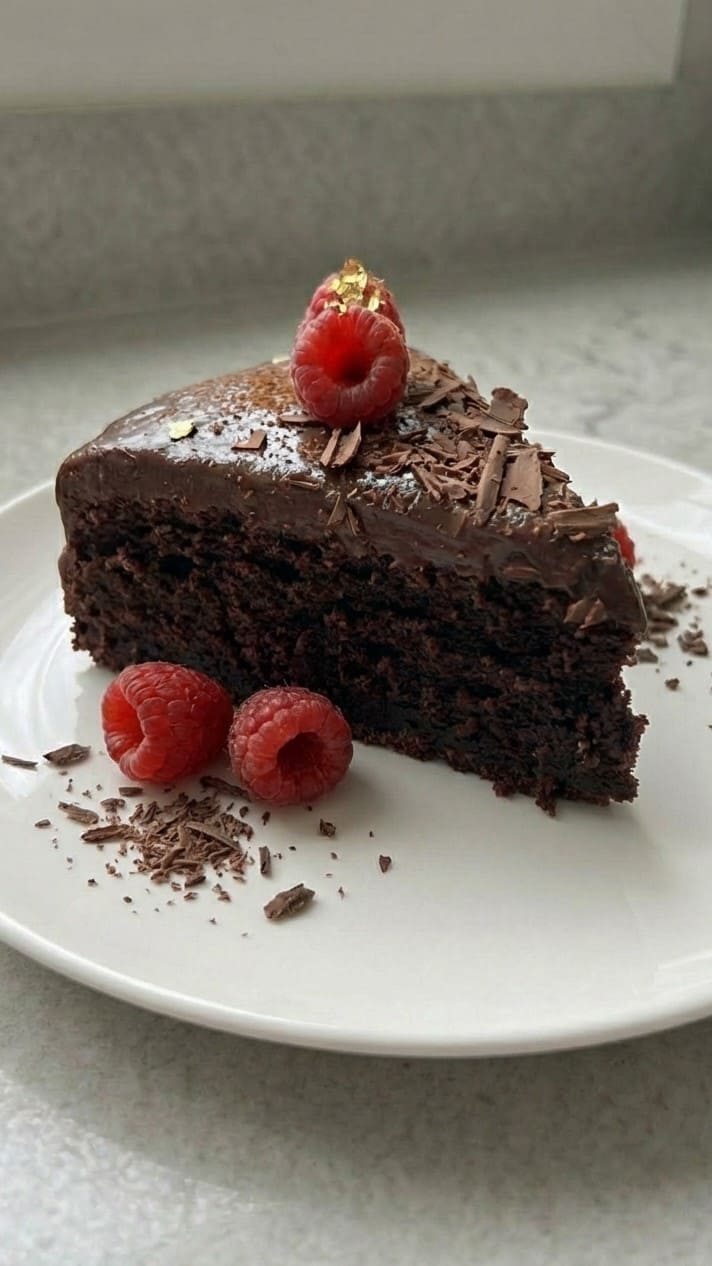 Best Chocolate Cake with Ganache – Soft, Fudgy & Chocolatey