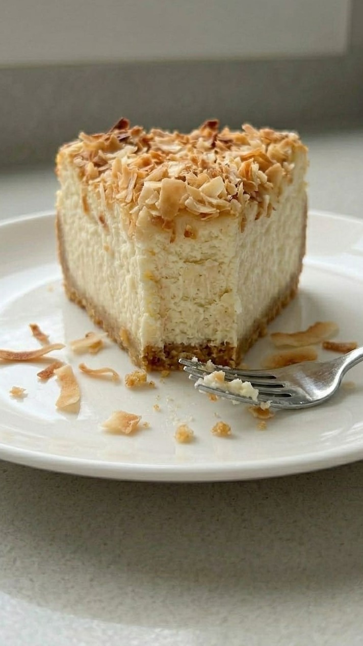 Best Coconut Cheesecake – Rich, Creamy & Full of Flavor