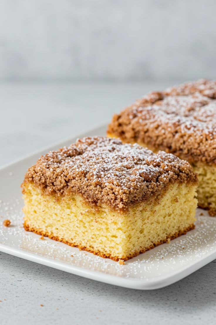Coffee Cake with Streusel Topping