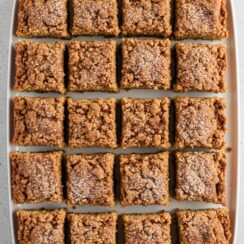 Coffee Cake with Streusel Topping