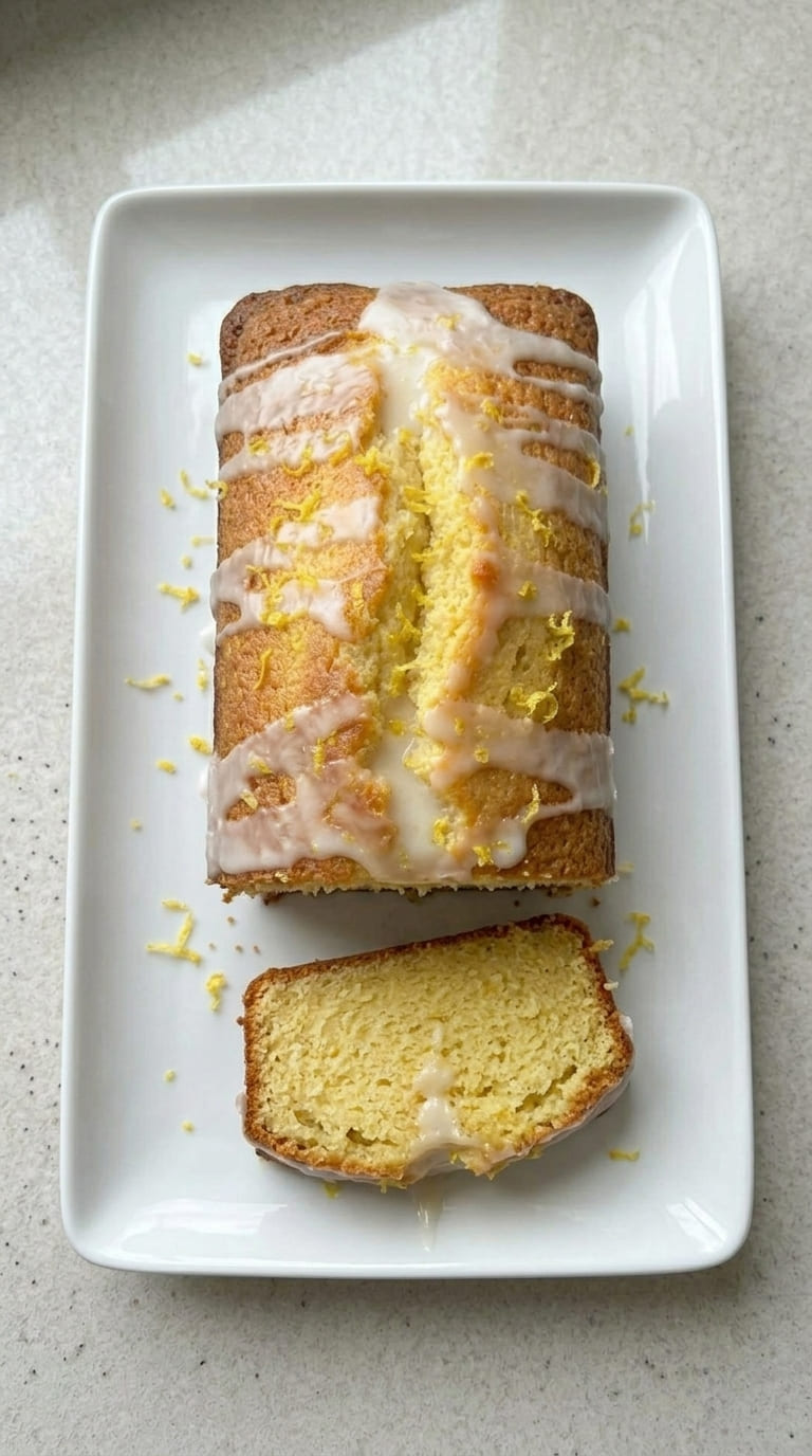 Soft and Zesty Lemon Loaf Cake Everyone Loves