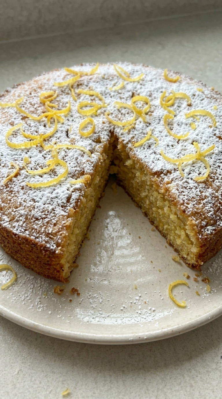 Homemade Lemon Ricotta Cake Perfect for Brunch or Dessert