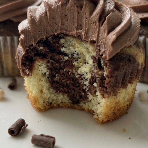 Easy Marble Cupcakes – Soft, Fluffy & Perfectly Swirled