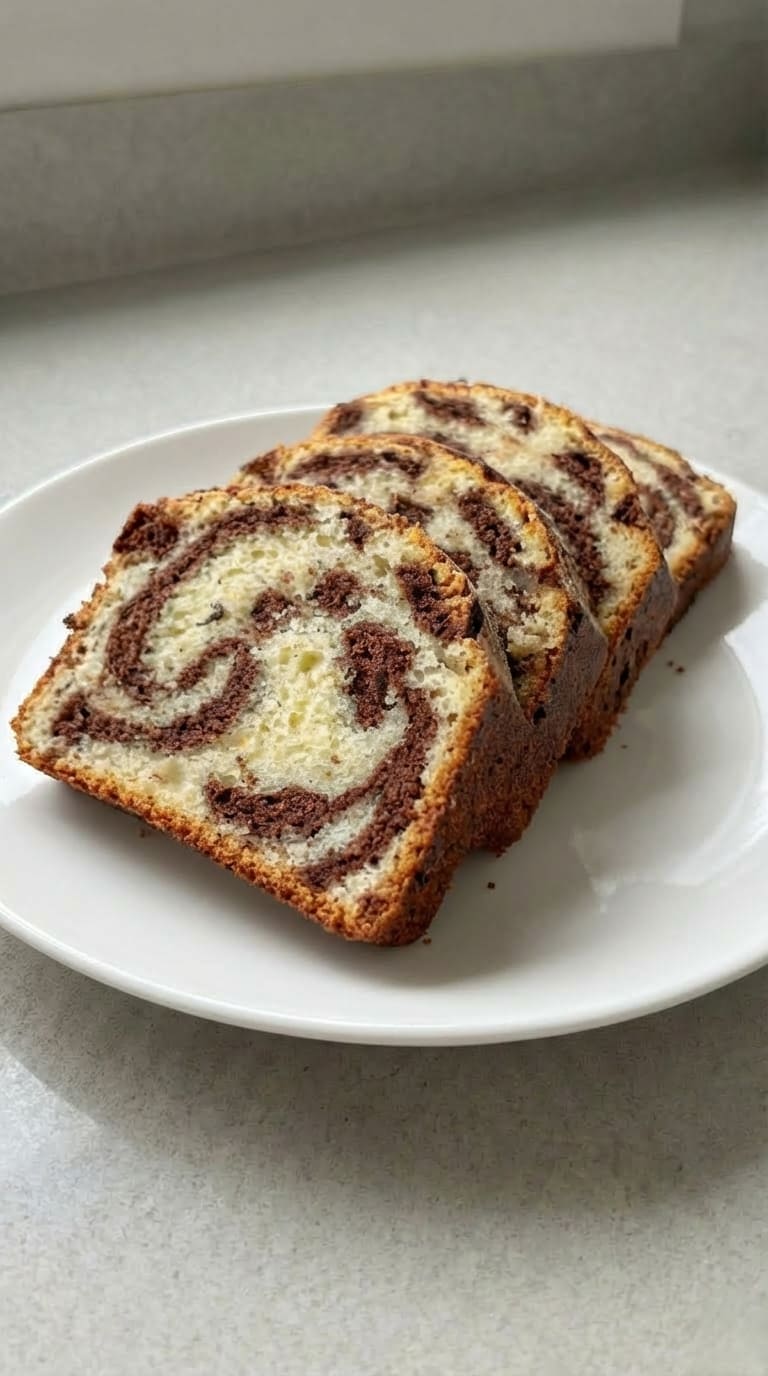 Best Marble Loaf Cake – Moist, Tender & Delicious