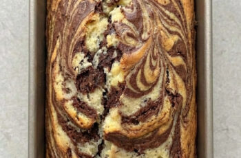 Best Marble Loaf Cake – Moist, Tender & Delicious