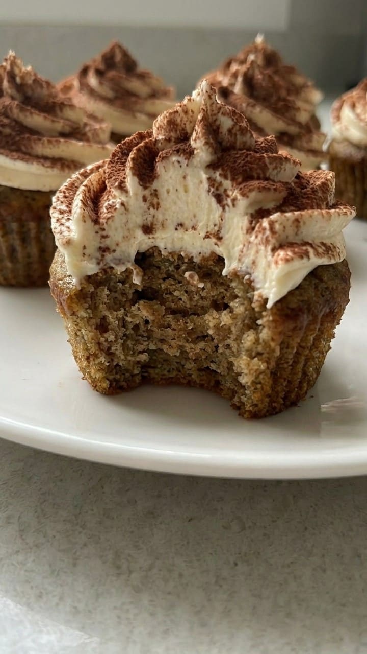 Tiramisu Cupcakes Recipe – Soft, Moist & Delicious