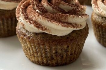 Tiramisu Cupcakes Recipe – Soft, Moist & Delicious