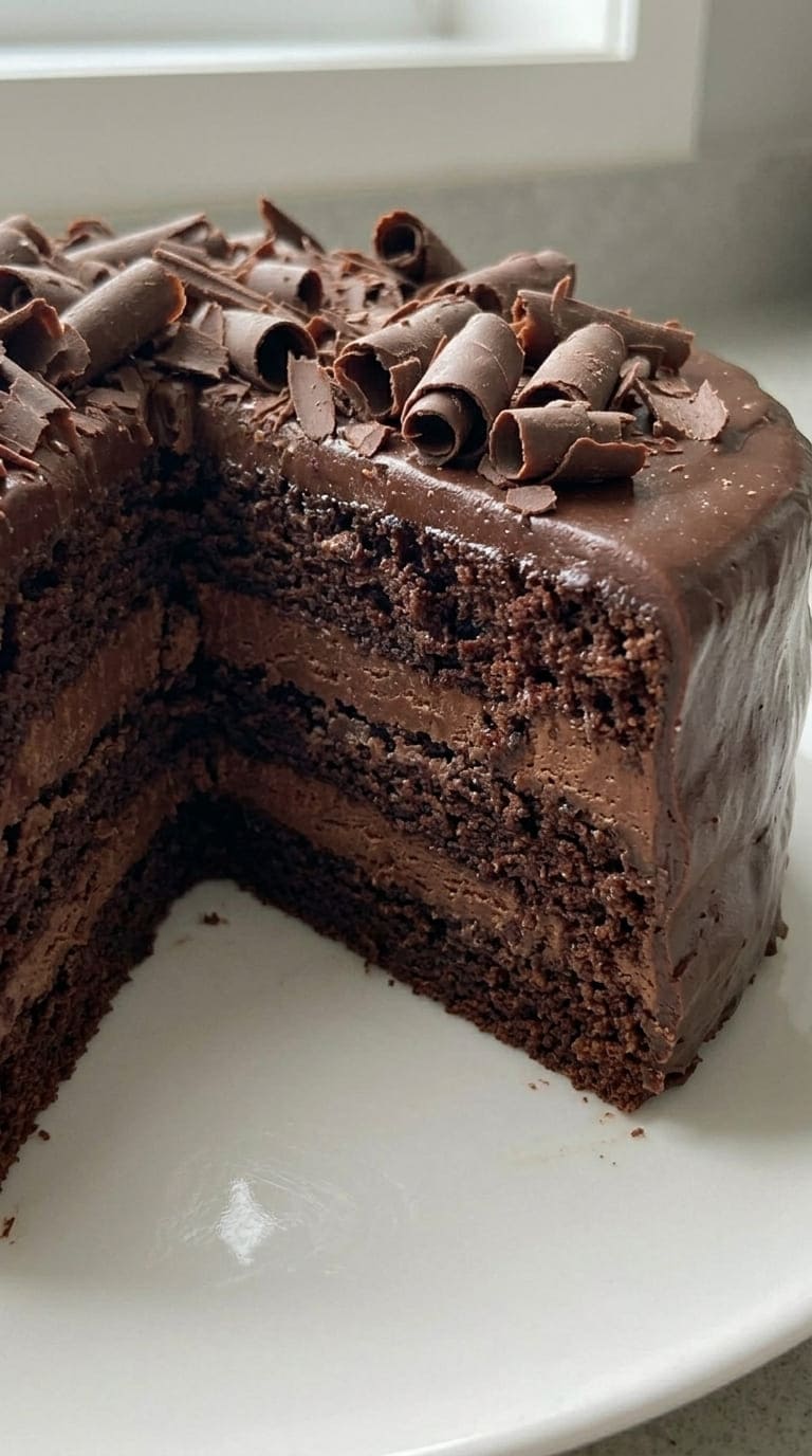 Triple Layer Chocolate Cake Recipe – Chocolate Lovers’ Dream